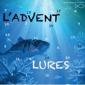 Calendrier de l'avent pêche en mer - L'ADVENT'LURES 2025