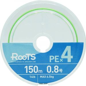 GOSEN ROOTS PE X4 Light Green 200m