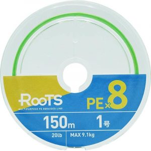 GOSEN ROOTS PE X8 Light Green 150m